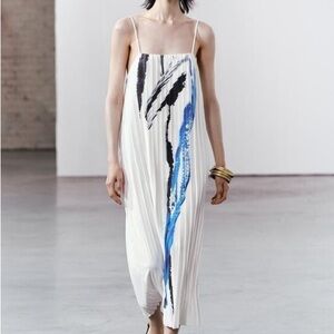 Zara White Limited Edition Maxi Dress